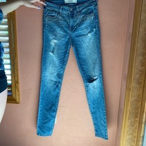 Abercrombie and Fitch Ripped Jeans